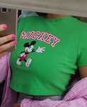 Zielona bluzka disney