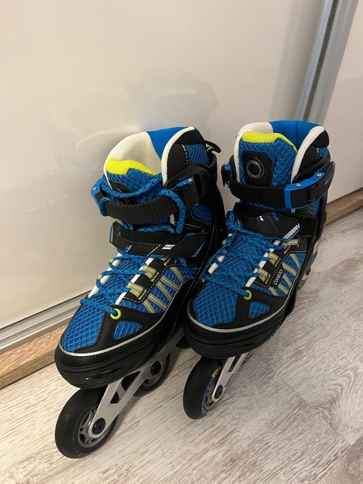 Rolki Oxelo junior niebieskie rozmiar 35-38