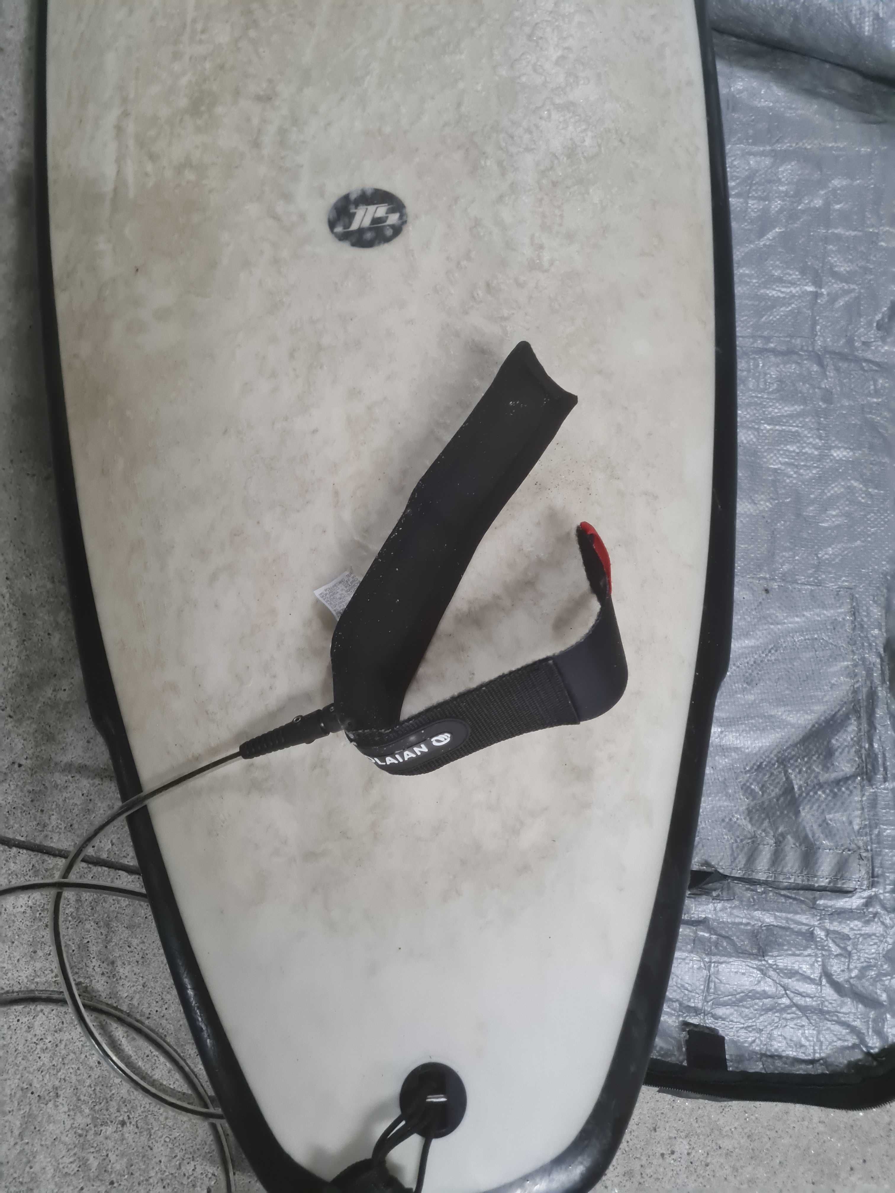 Prancha de Surf SGW "Big Guy" 7'4" Epoxy - C/ Saco e Leash Quase Novo