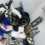 Czesci yz 125 yamaha 87 - 96r yz125skrzynia cylinder zaplon plastiki
