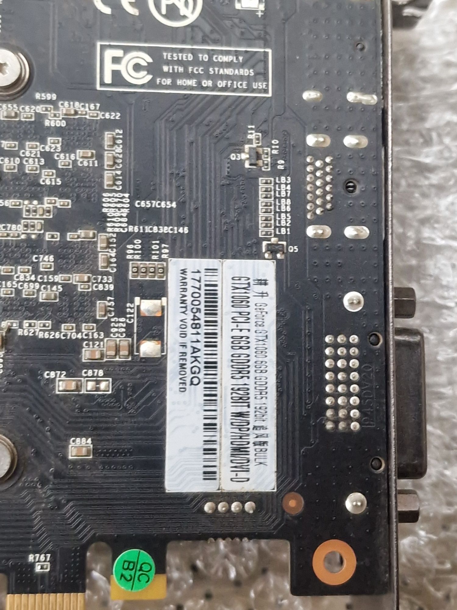 Відеокарта Geforce gtx1060 6gb gddr5