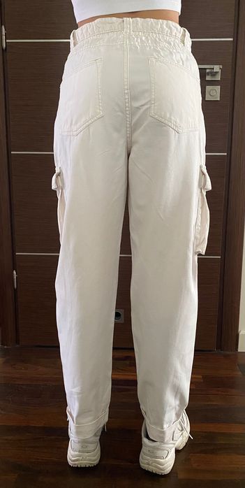 Spodnie Cargo Bershka r. XS