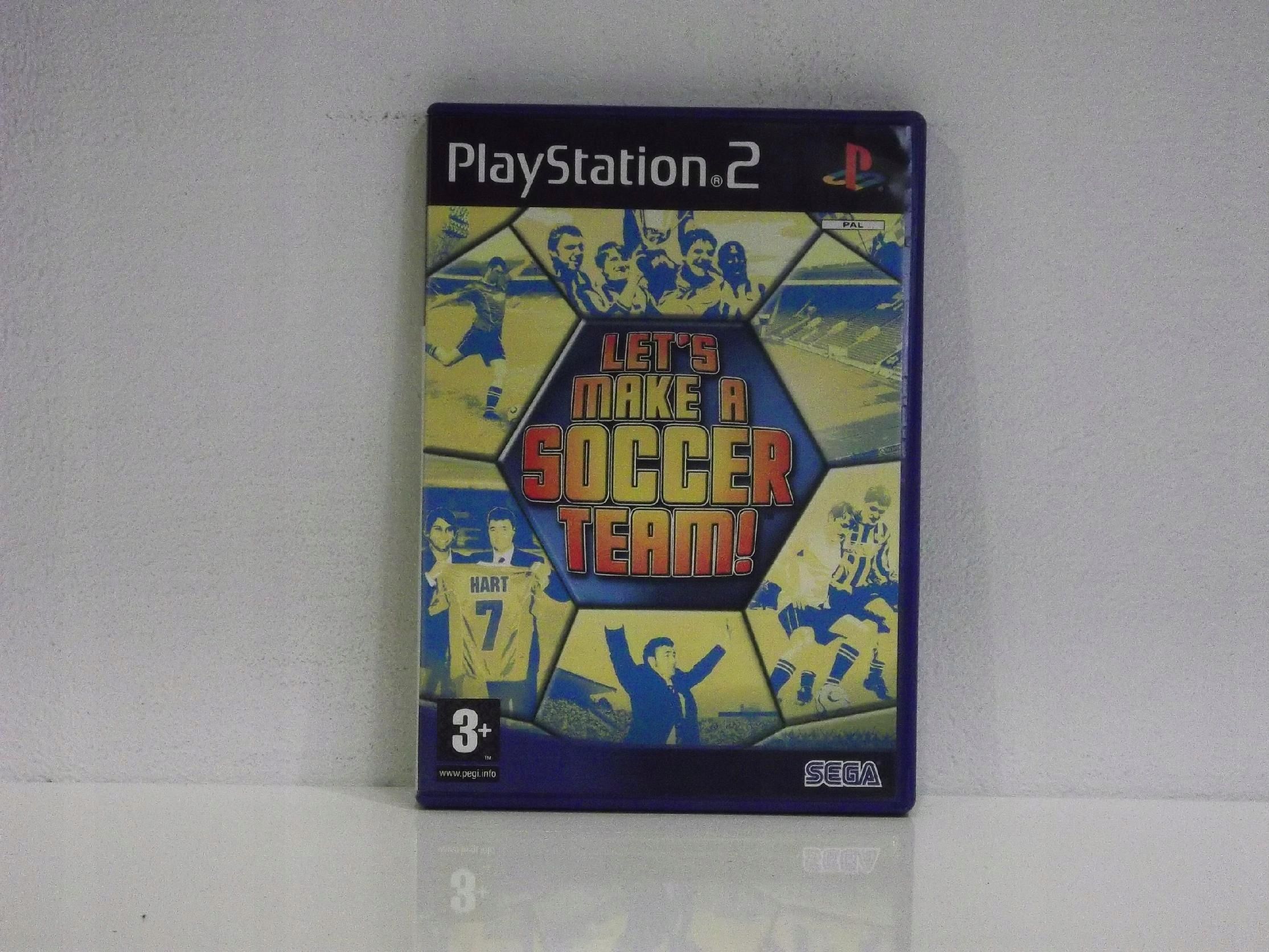 Gra Let's Make A Soccer Team! (Ps2)