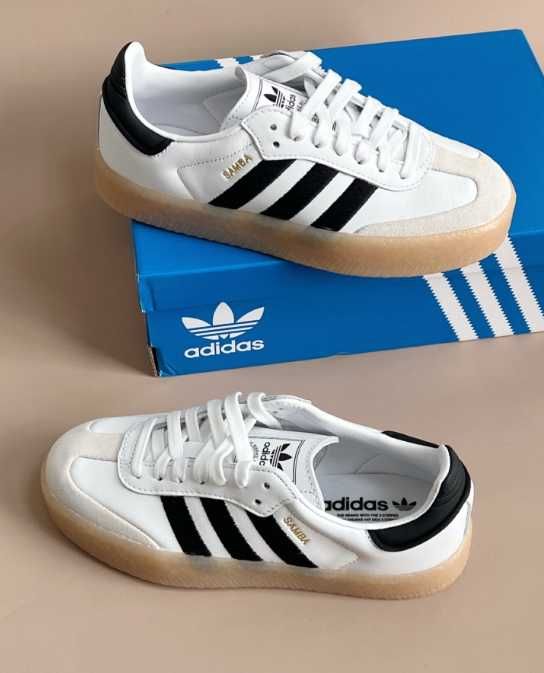 oryginale adidas Sambae White Black Gum (Women's) 36