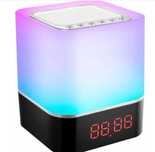Rawink Budzik z głośnikiem Bluetooth, 5 w 1, lampka nocna LED