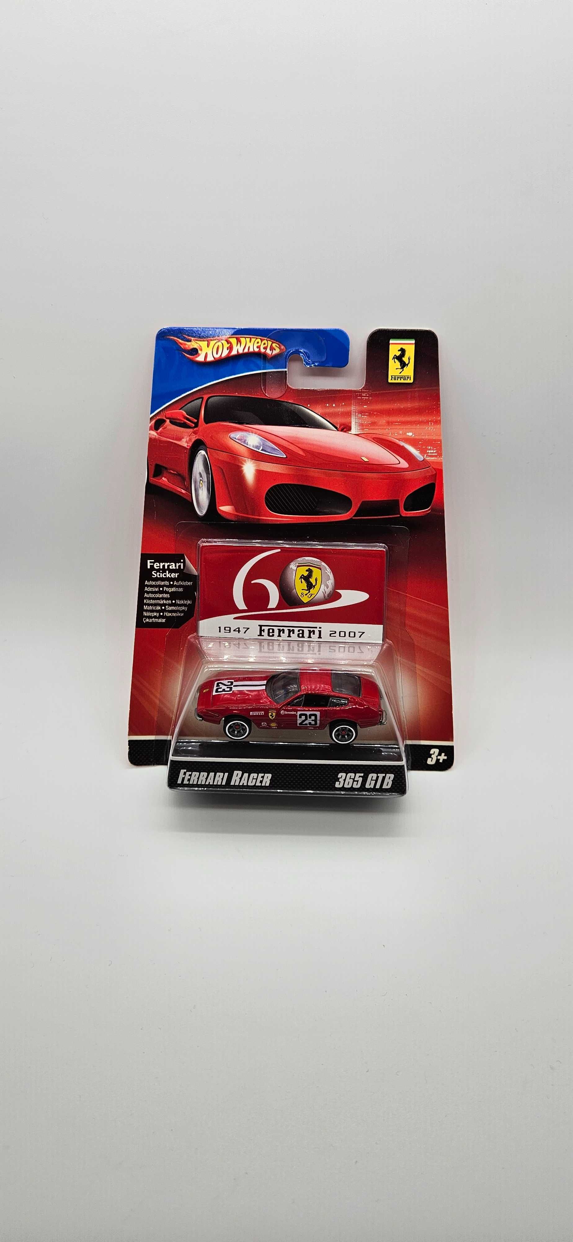1:64 Hotwheels Ferrari Racer 365 GTB Czerwony