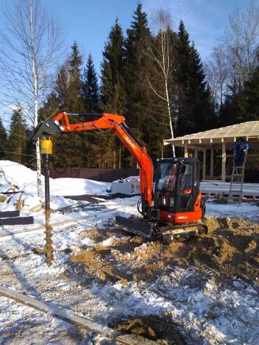 Ямобур ,буріння отворів , Гідробур , Оренда трактора, Міні екскаватора