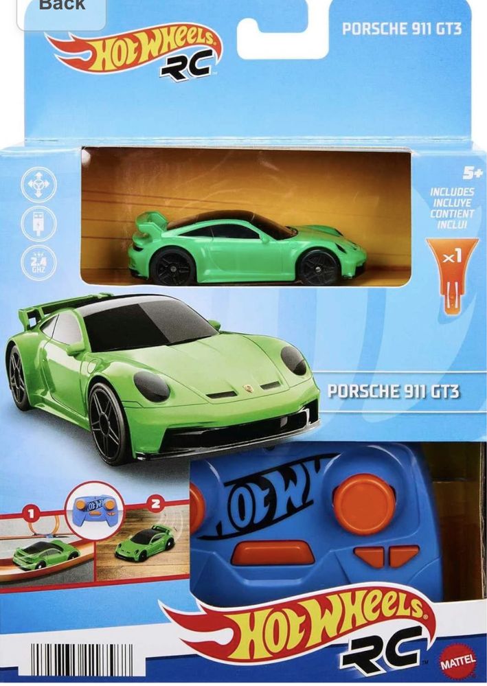 Машинка Porsche 911 на радиоуправлении  Hot Wheels Порш.