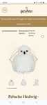 Peluche Hedwig original