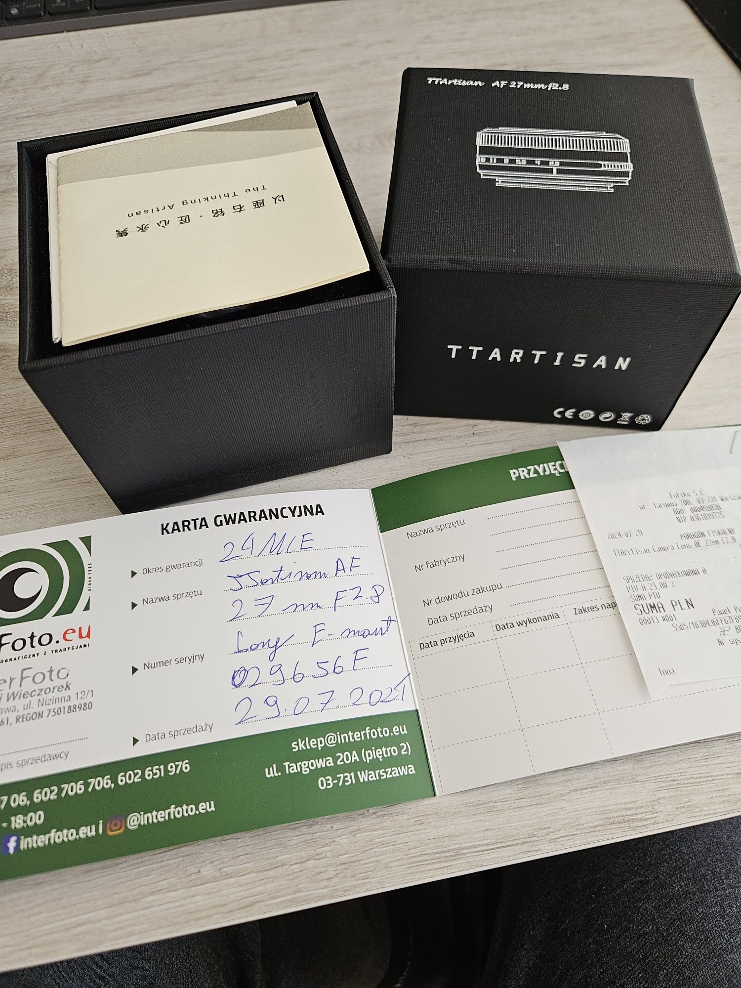 TTArtisan AF 27mm F2.8 Sony E-mount