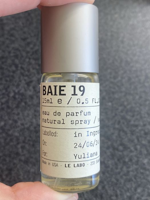 Le labo BAIE 19 perfum