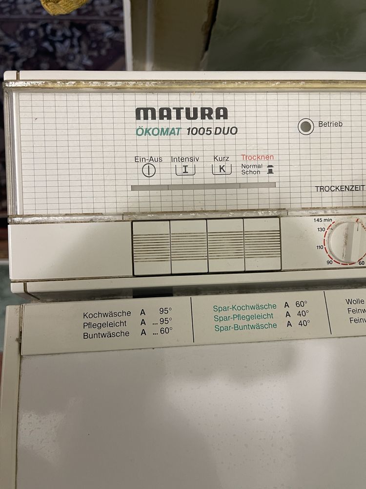 Пральна машинка MATURA.