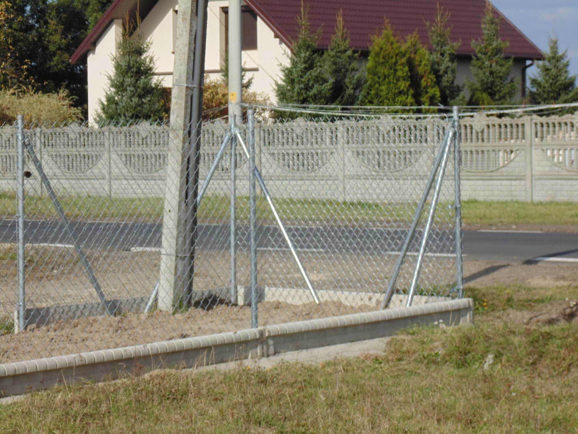 ZABEZPIECZAJĄCA siatka ogrodzeniowa ocynkowana, tania siatka ocynk