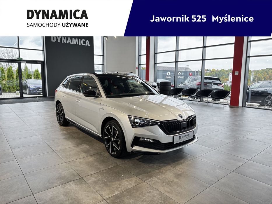 Skoda Scala Monte Carlo 1.5TSI 150KM DSG 2023 r., salon PL, I właściciel, f-a VAT