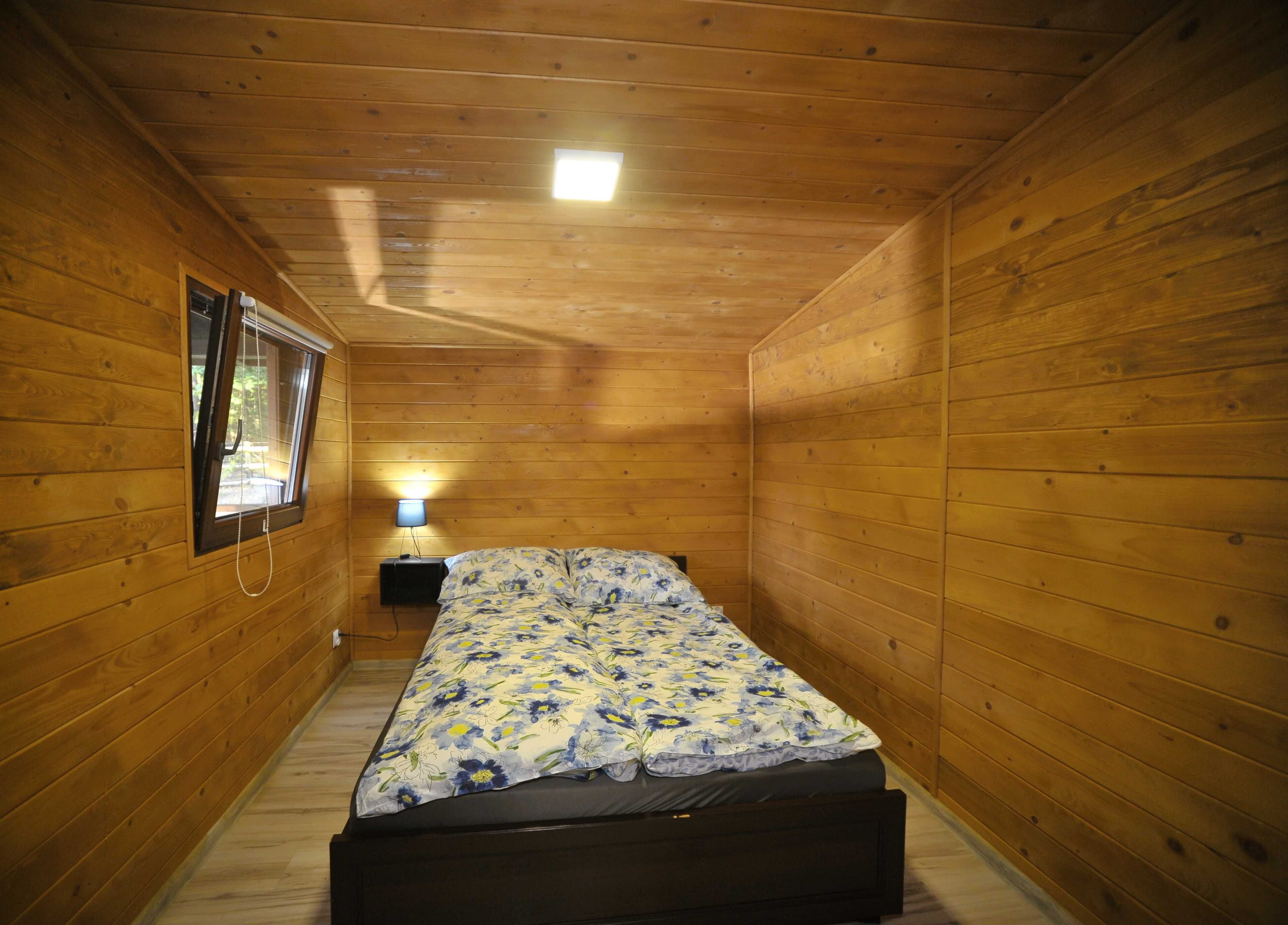 Kraina Relaksu-domki letniskowe Makowo-LINIA BRZEGOWA, POMOST, JACUZZI
