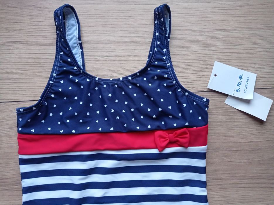 Firmowy NOWY strój kąpielowy roz 158/164.Strój  jednoczęściowy 5-10-15