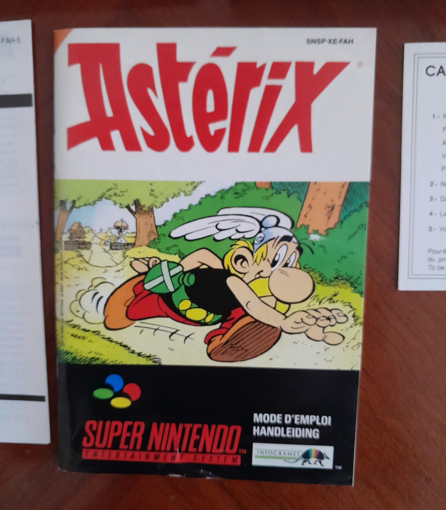 Super Nintendo gra Asterix