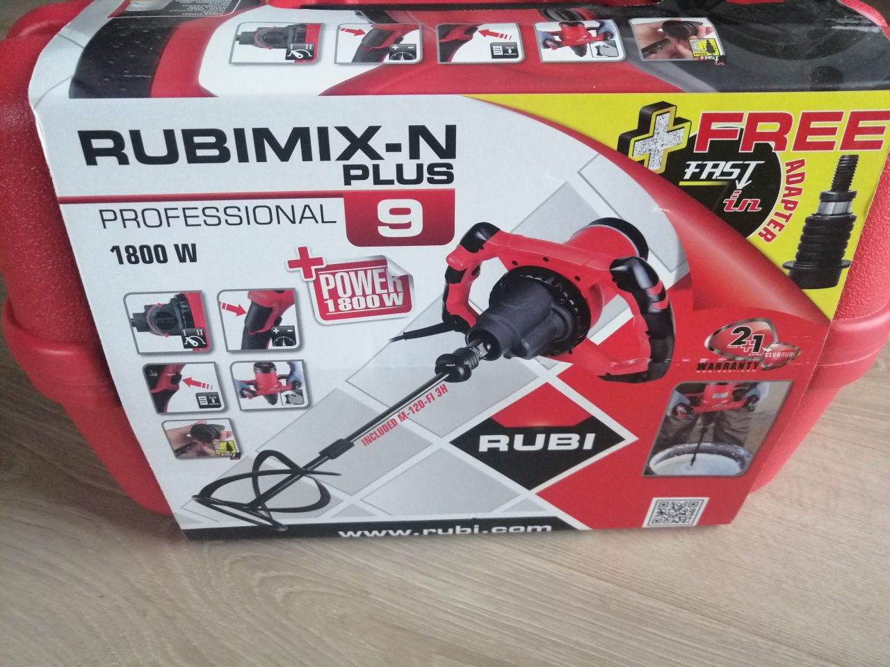 Mieszadło rubimix 9 n-plus