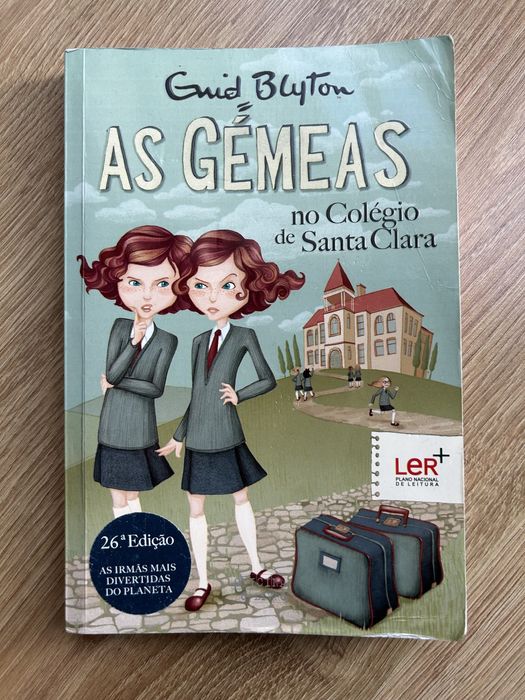 Livro Enid Blyton - As Gémeas - no Colégio de Santa Clara
