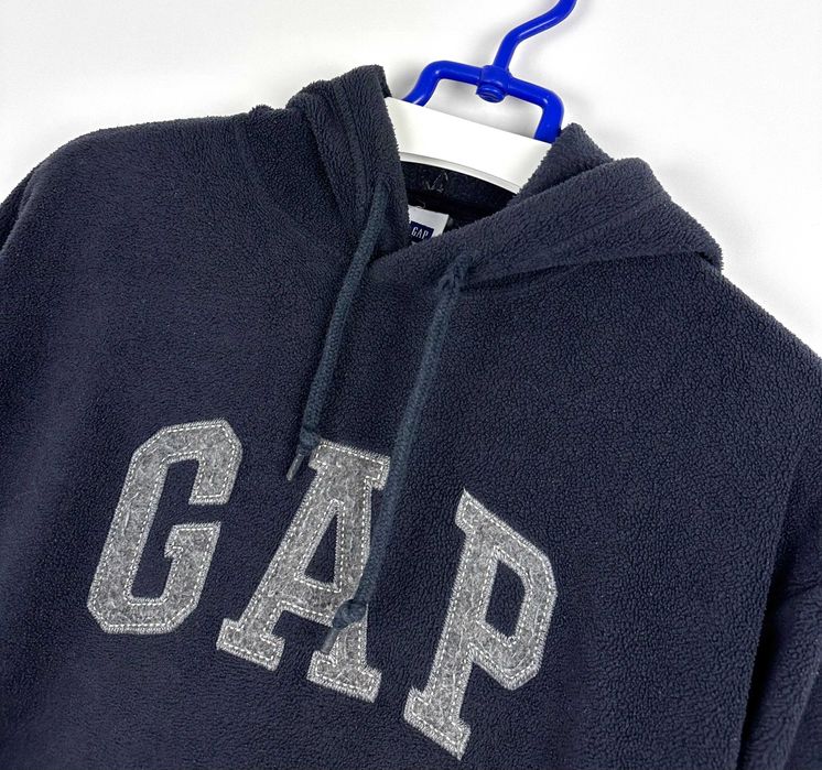 Bluza polarowa GAP boxy hoodie męska r. M