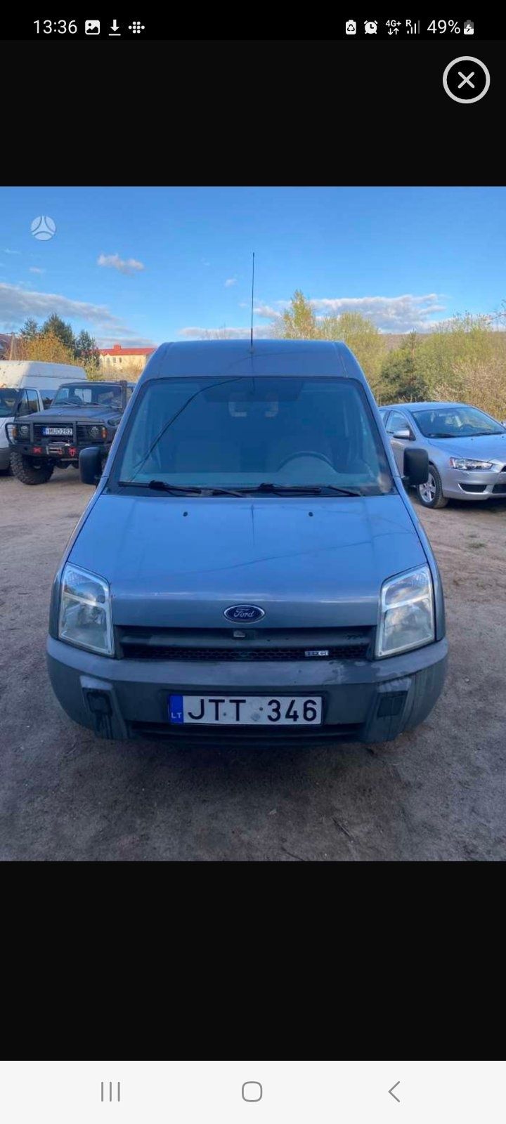 Продам Ford connect на запчастини,2005р, дизель,1.8л