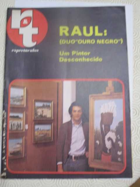 revista RT Raul Indipwo Duo Ouro Nego Pintor Pintura
