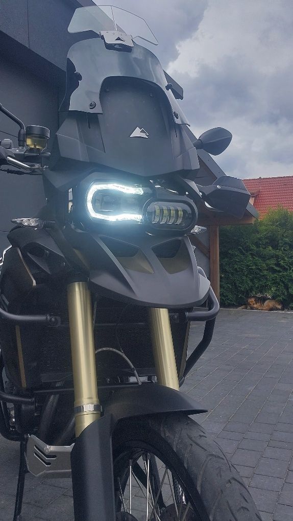Lampa led bmw f800 gs ledowa f700 f650 homologacja e9