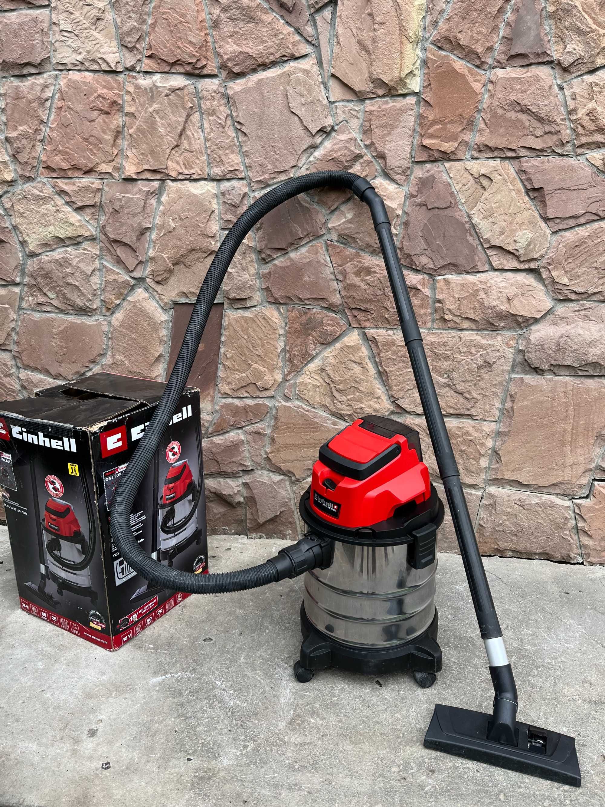 Пилесос аккумуляторний Einhell TC-VC18/20 Li S-без аку і зарядки