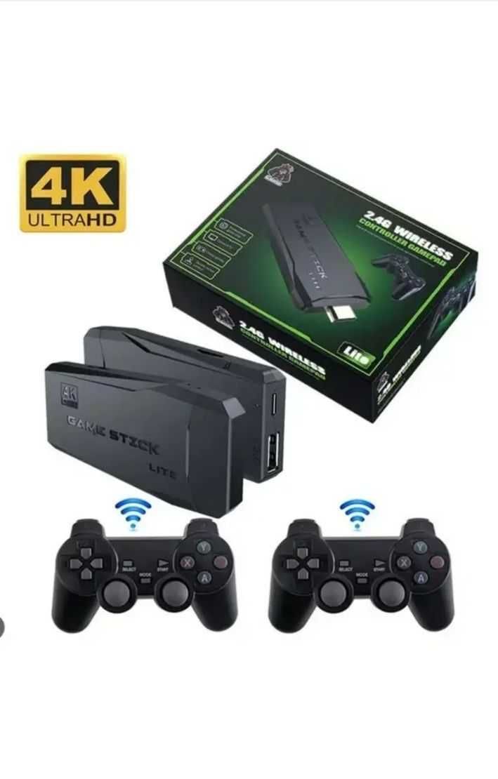 Ігрова приставка Game Stick Lite 64 Gb 10000 ігор, з двома джойстиками