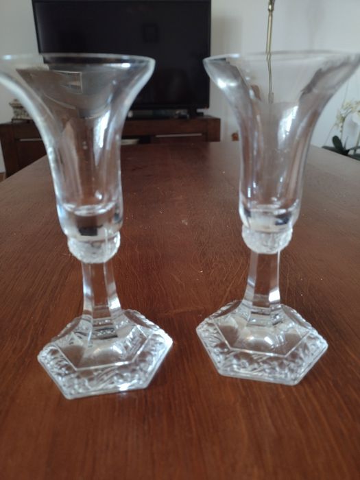 Rosenthal 2 swieczniki kryształowe Maria