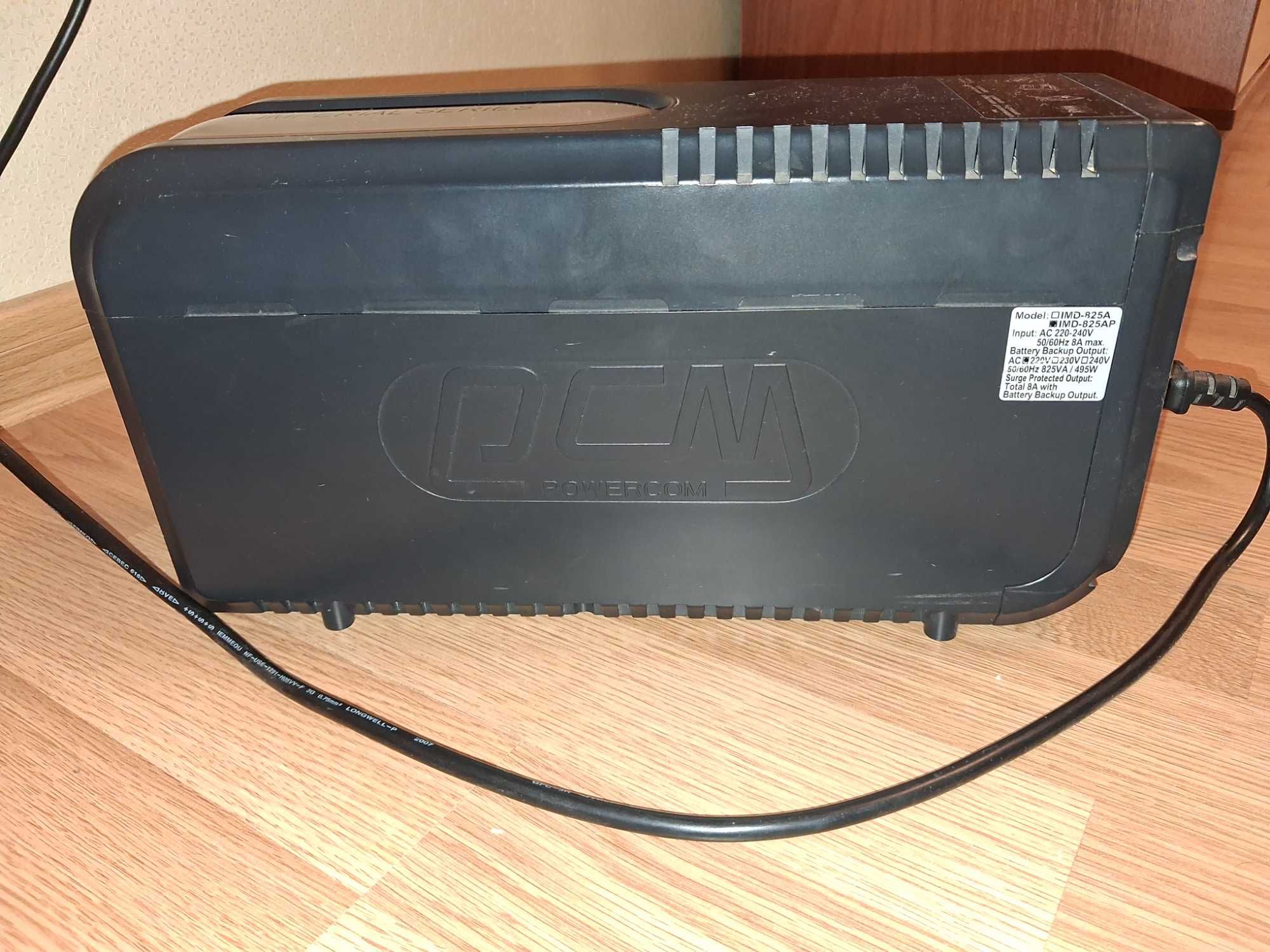 ДБЖ (UPS) Powercom IMD-825AP