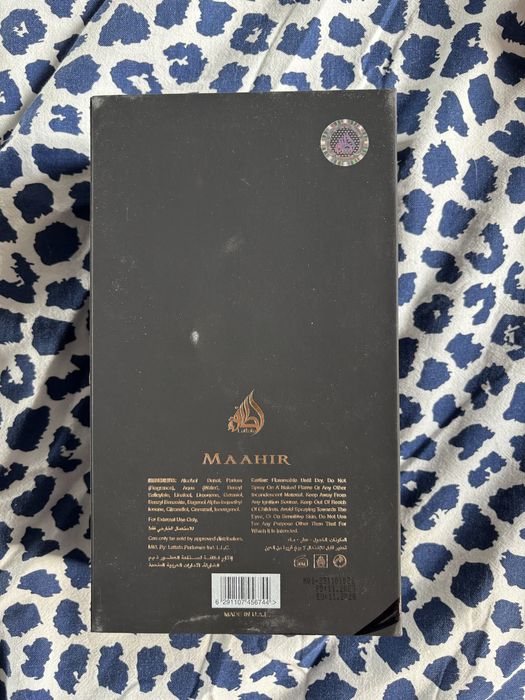 Lattafa Maahir 100ML Nowe
