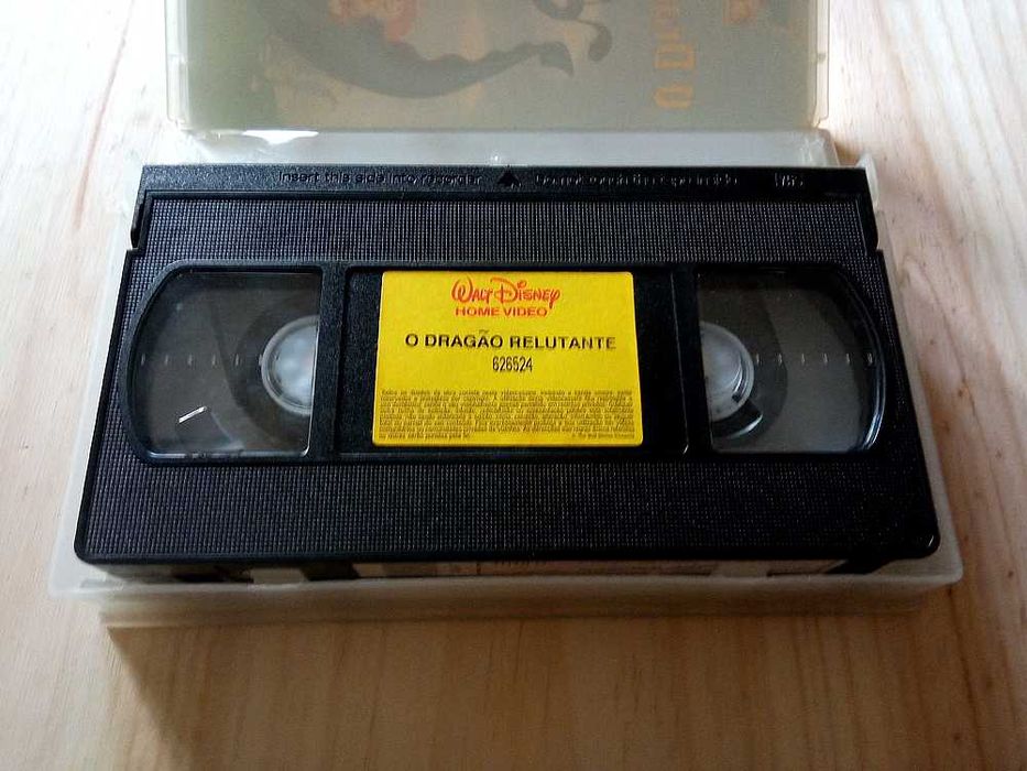 Filme O Dragão Relutante - VHS