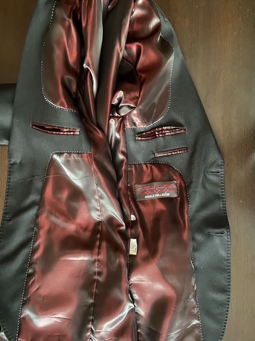 Garnitur męski czarny