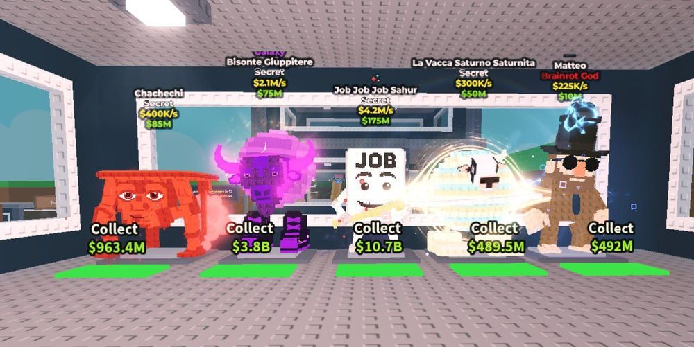 Продаж Steal a Brainrot Roblox