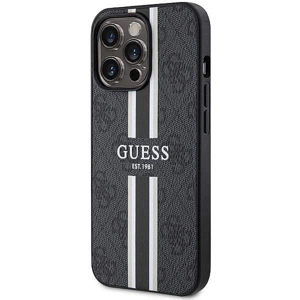 Etui Guess 4G Printed Stripes MagSafe na iPhone 13 Pro / iPhone 13 - c