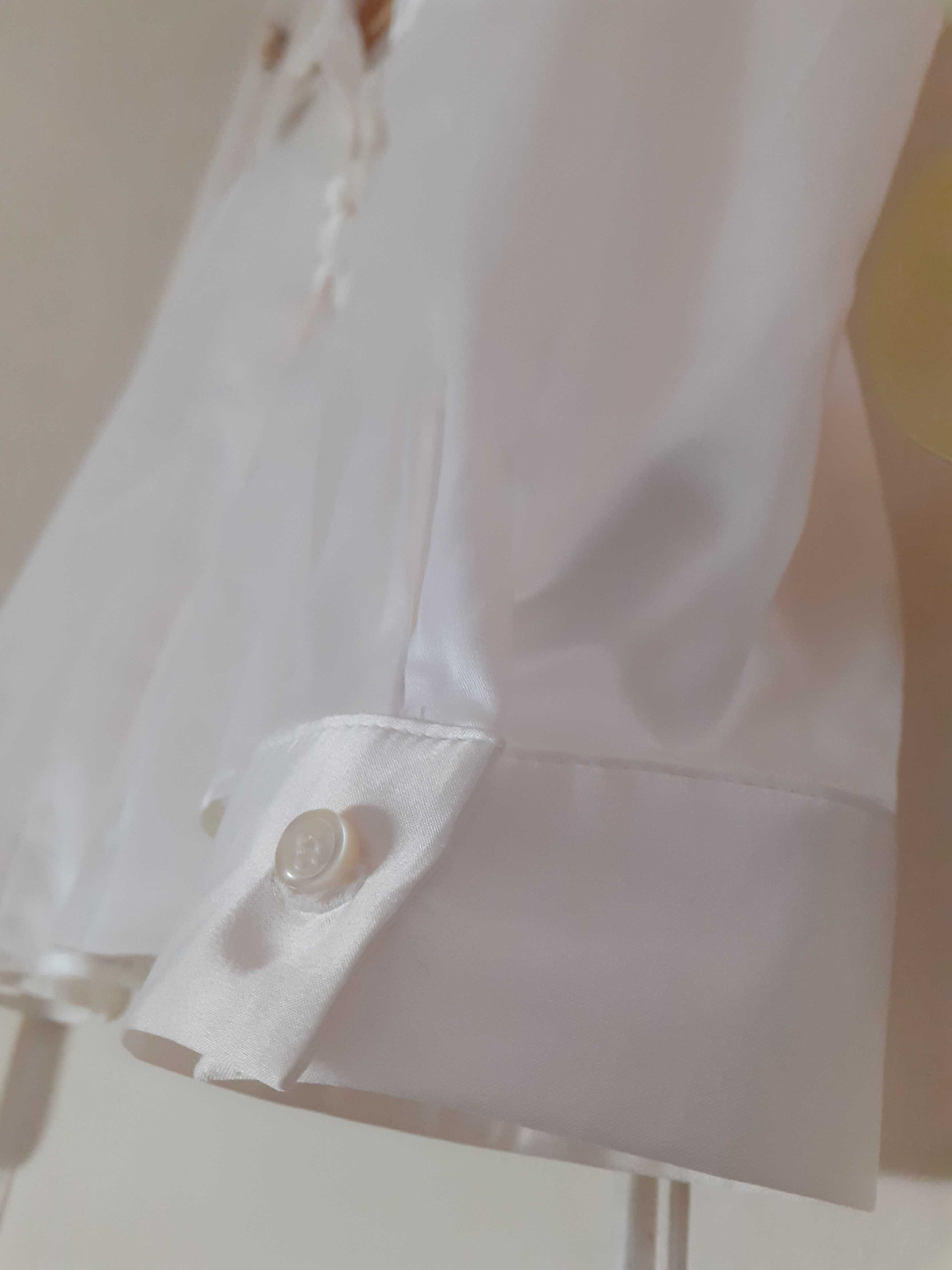 camisa branca - estilo seda