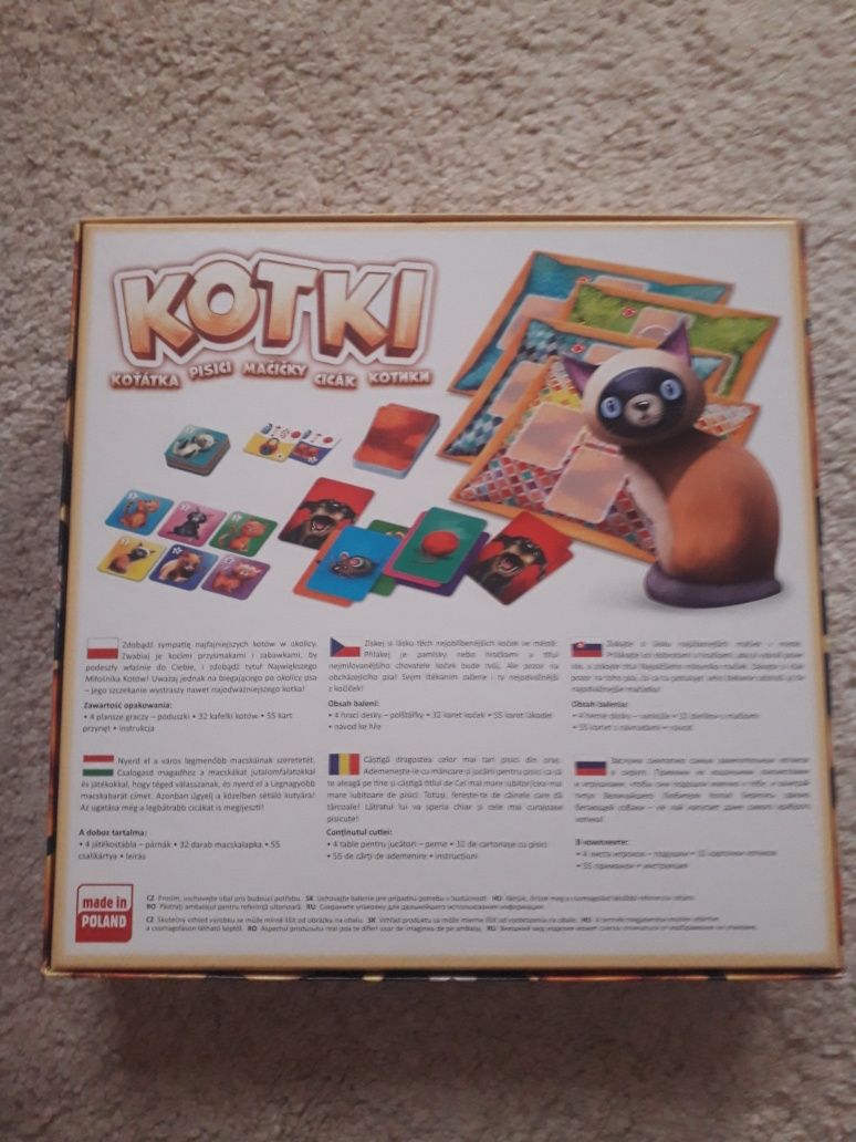 Kotki gra planszowa