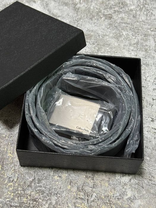 Чоловічий ремінь Calvin Klein | Мужской ремень Келвин Кляйн в подарочн