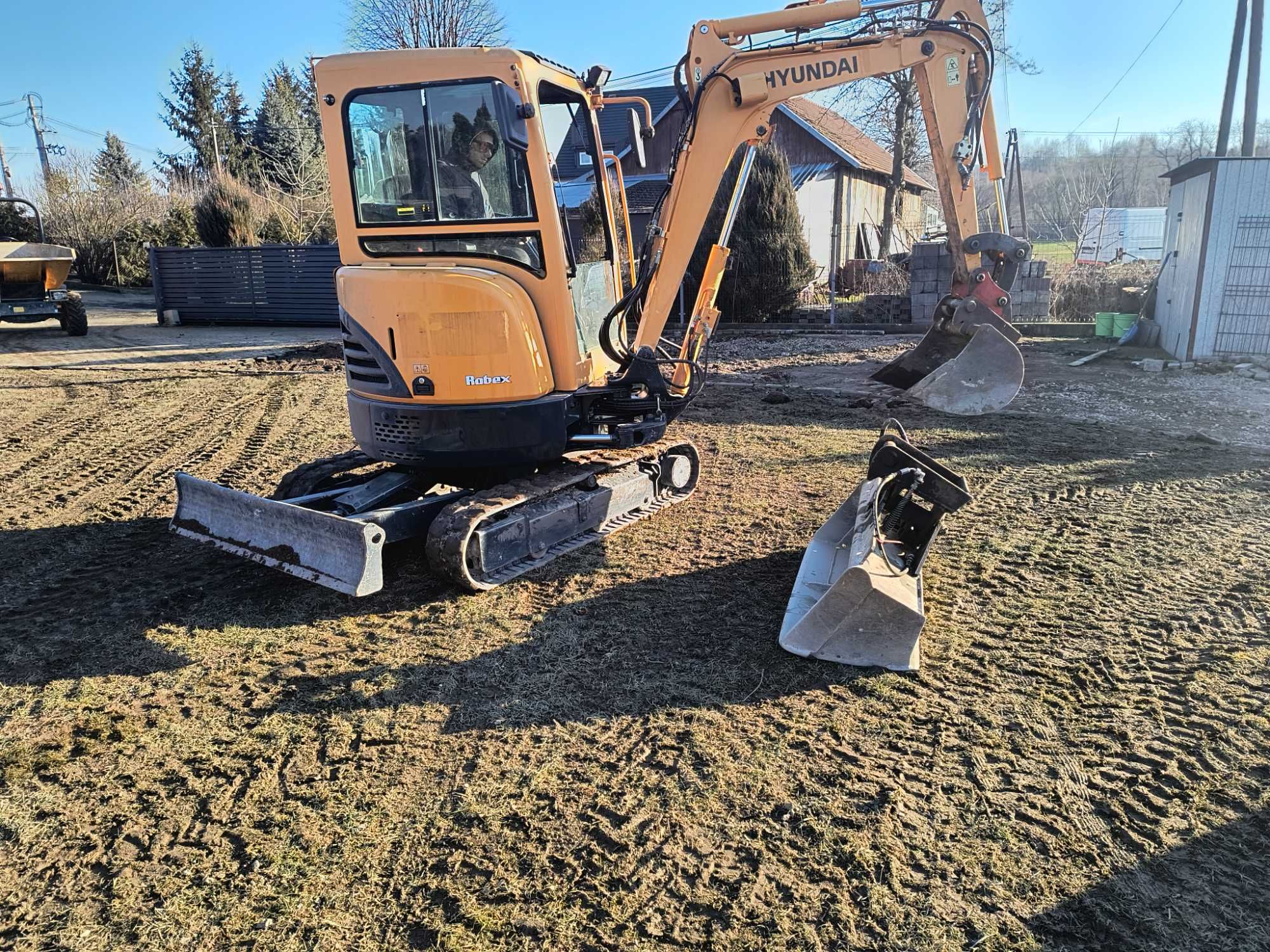 Minikoparka Hyundai 2.5t.-9a. Robex
