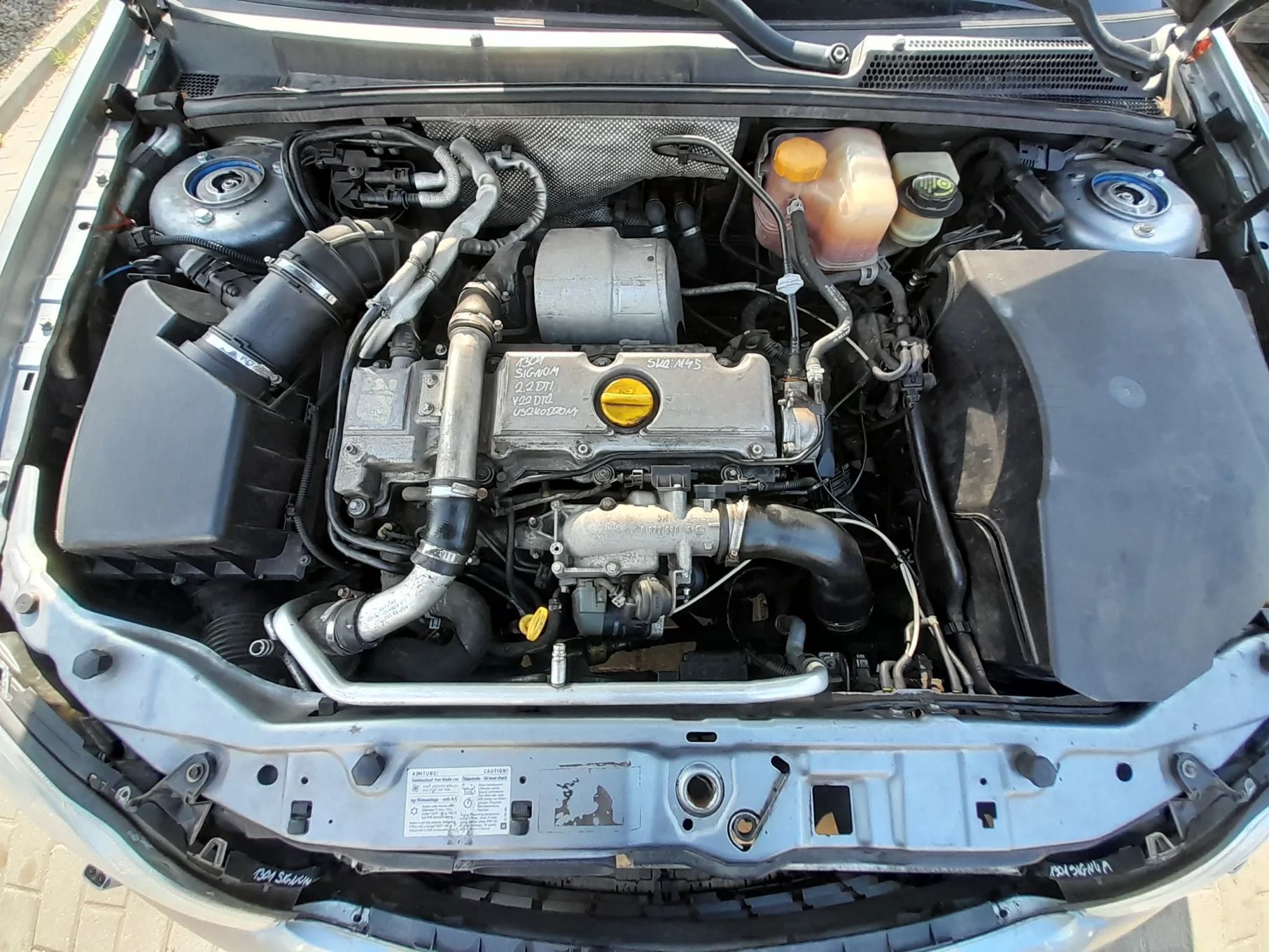 OPEL SIGNUM SILNIK 2.2 DTI  ! NA CZĘŚCI !  OZNACZENIE: Y22DTR