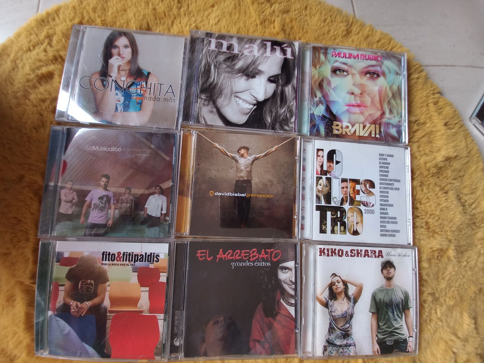 Vários cds espanhol e outros