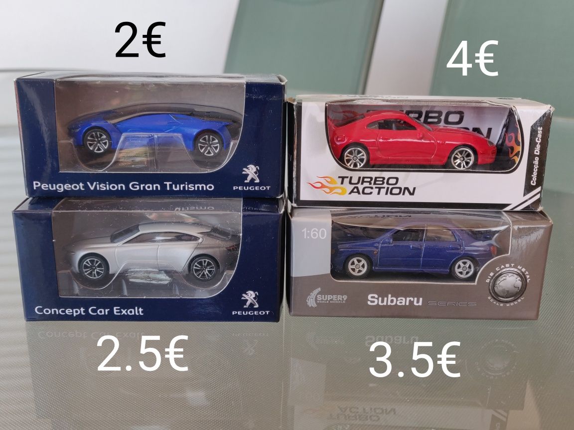 1:64 Maisto, Matchbox collectors, Majorette e outros. Preços nas fotos