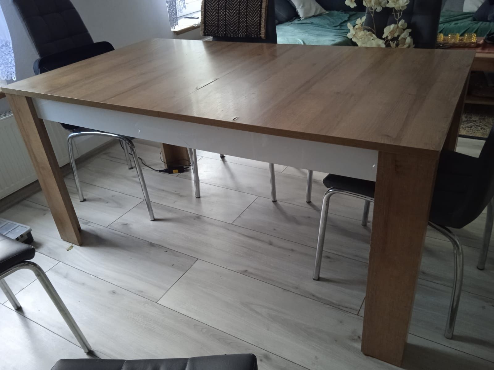 Stół rozkładany 160 cm