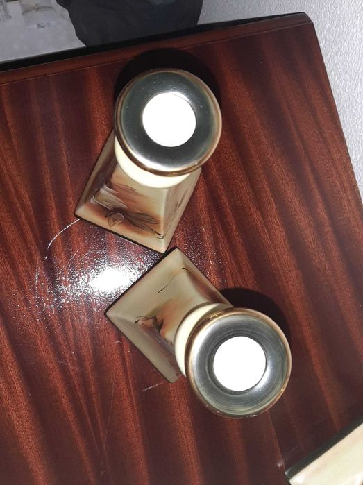 Castiçais em porcelana "Vessaray"