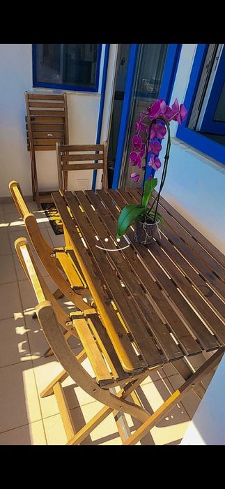 Mesa esplanada 4 cadeiras