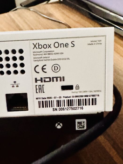 Xbox one s1 tb пристака
