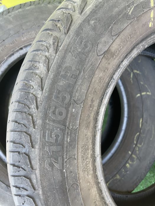 Continental 215/65r15c пара літо резина шини б/у склад оригінал