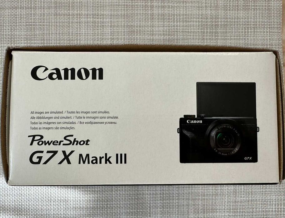 Найкраща ціна Фотоапарат Canon PowerShot G7 X Mark III 3 ЗВОНИ