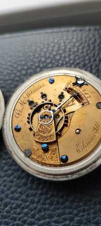 1890 Elgin National Watch Co. / G.M. Relógio de bolso Wheeler grade 73